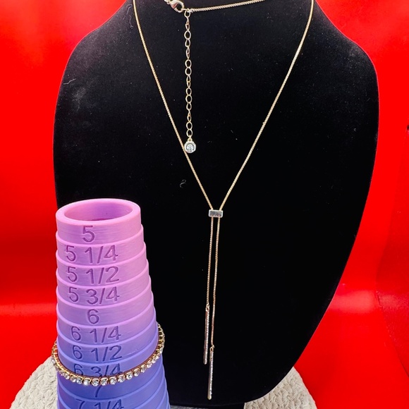 Rose Gold Necklace And Bracelet Bundle - Picture 1 of 6